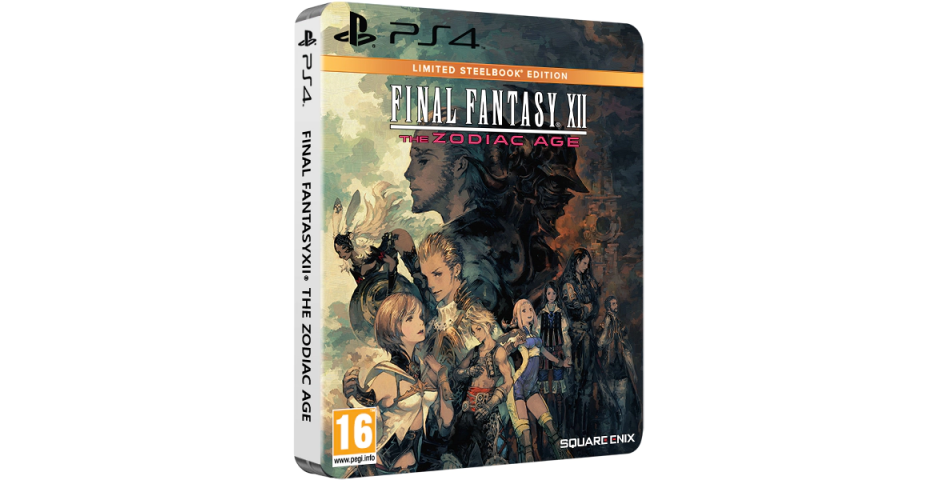 Final Fantasy XII The Zodiac Age Limited Steelbook Edition [PS4]